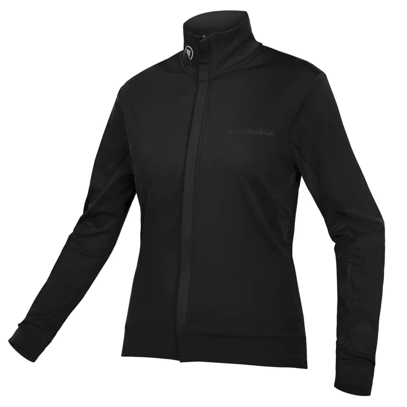 Endura Xtract Roubaix Womens Long Sleeve Jersey in Black