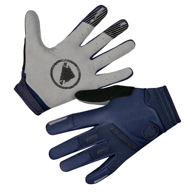 Endura SingleTrack Windproof MTB Glove in Blue