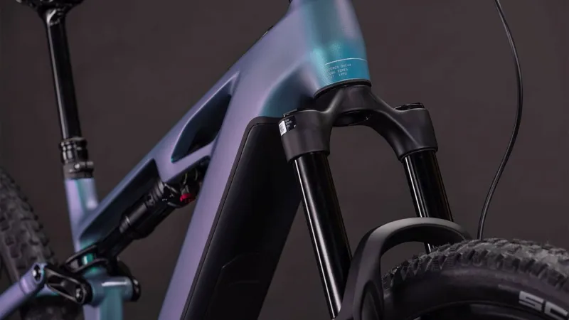 Cube Stereo Hybrid One44 HPC Race 800 E-MTB In Smaragdgrey/Prism-6