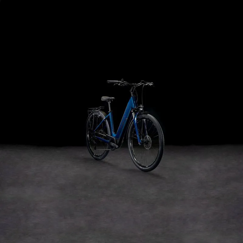 Cube Touring Hybrid One 625 Electric Bike in Deep Sea/Chrome-1
