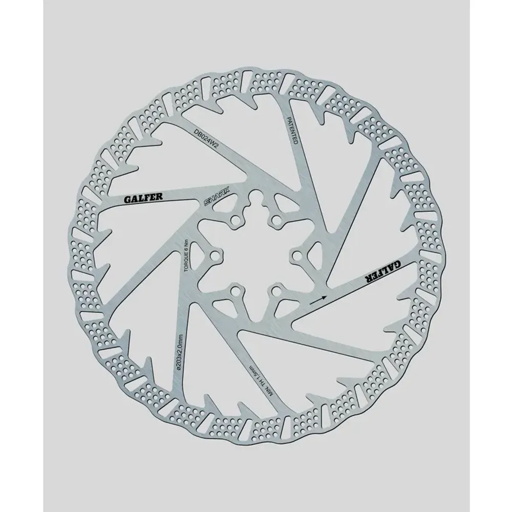 South Downs Bikes Galfer Shark Disc Rotor - 6 Bolt | FREE delivery over £30 + Cycle Scheme