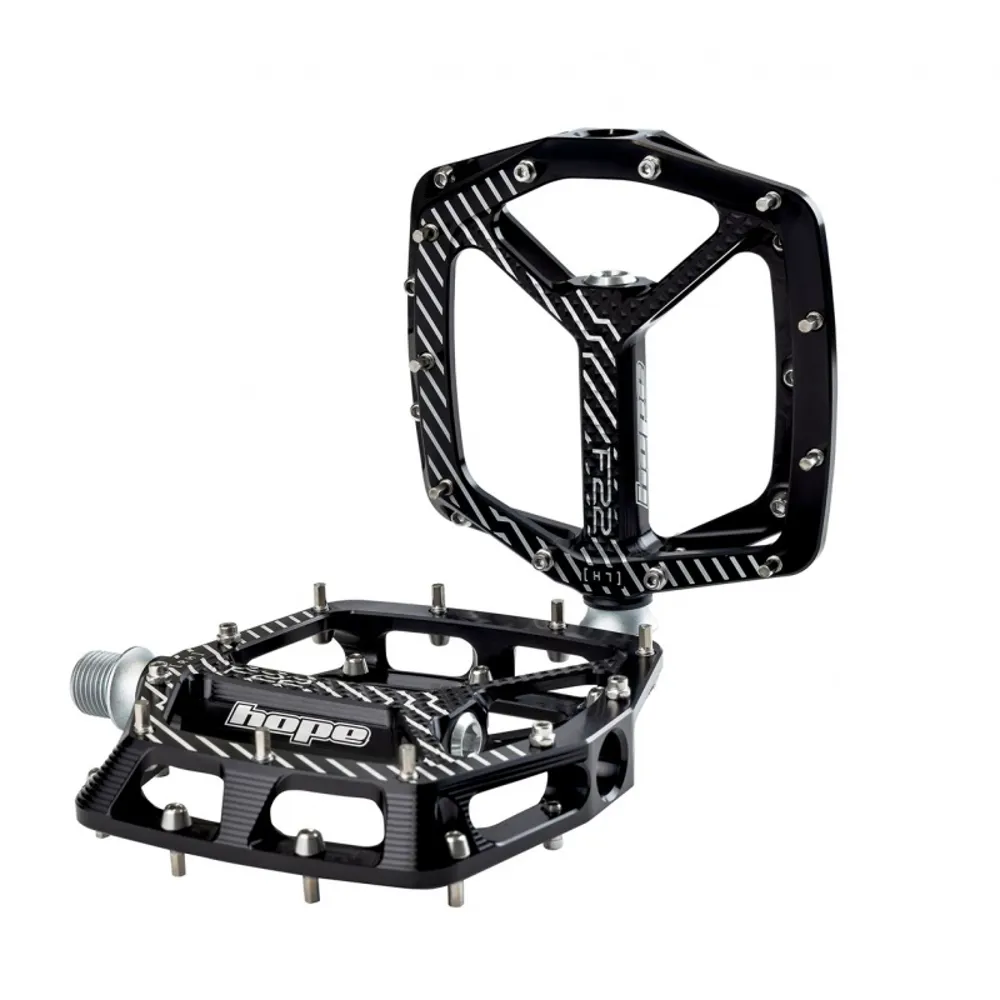 South Downs Bikes Hope F22 Pedals - Pair - Black | FREE delivery over £30 + Cycle Scheme