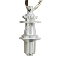 South Downs Bikes Hope Pro 5 Hub Keyring - Silver | FREE delivery over £30 + Cycle Scheme