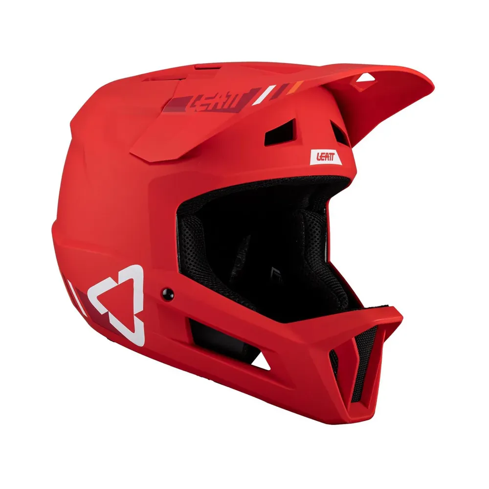 South Downs Bikes Leatt MTB Gravity 1.0 Jr Helmet in Red | FREE delivery over £30 + Cycle Scheme