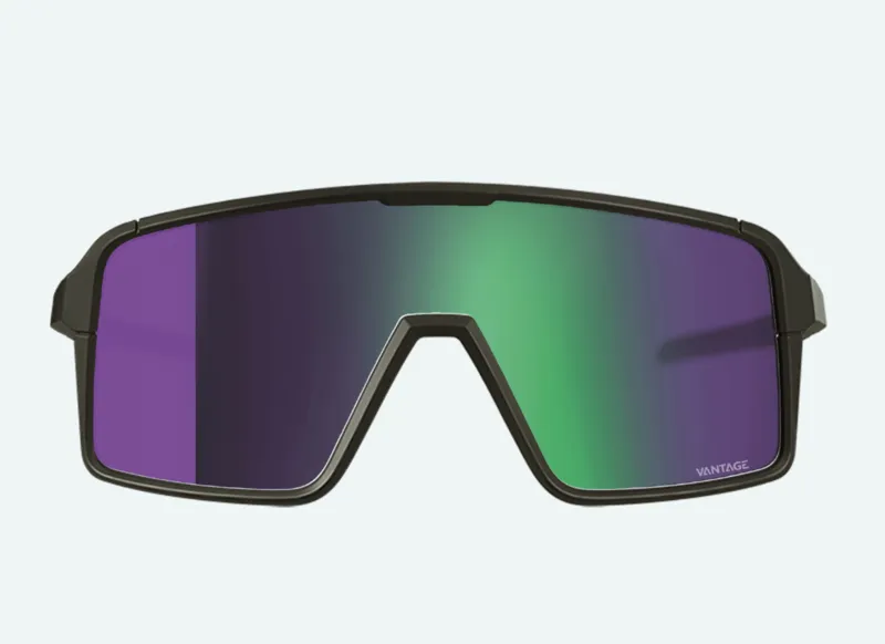 Melon Kingpin Sunglasses trail All Black/Violet Chrome HS-1