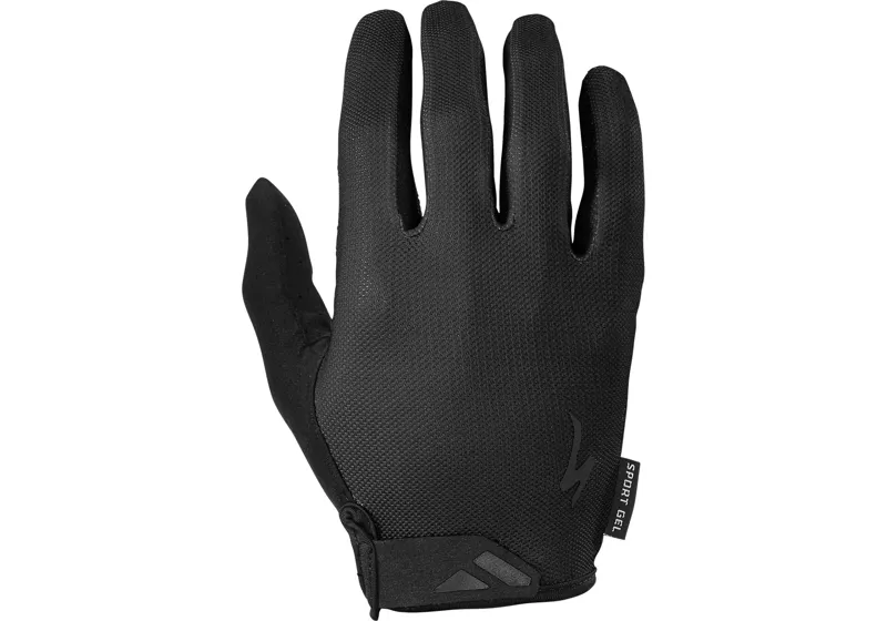 Specialized Body Geometry Sport Gel Long Finger Gloves in Black