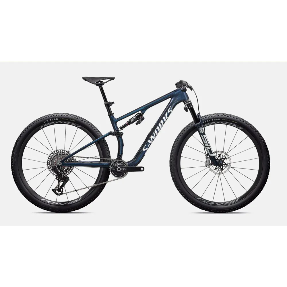 South Downs Bikes Specialized S-Works Epic 8 Cyan Blue /White Silver | FREE delivery over £30 + Cycle Scheme