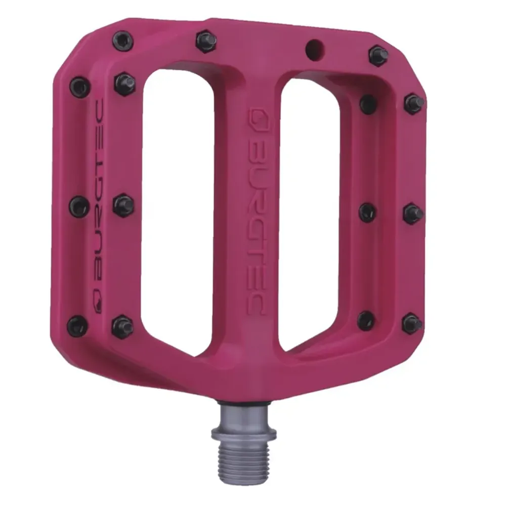 South Downs Bikes Burgtec MK4 Composite 9/16-inch Flat Pedals in Purple Rain | FREE delivery over £30 + Cycle Scheme