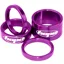 ID Alloy XL 8.5mm Aluminium Chainring Bolts in Anodized Purple