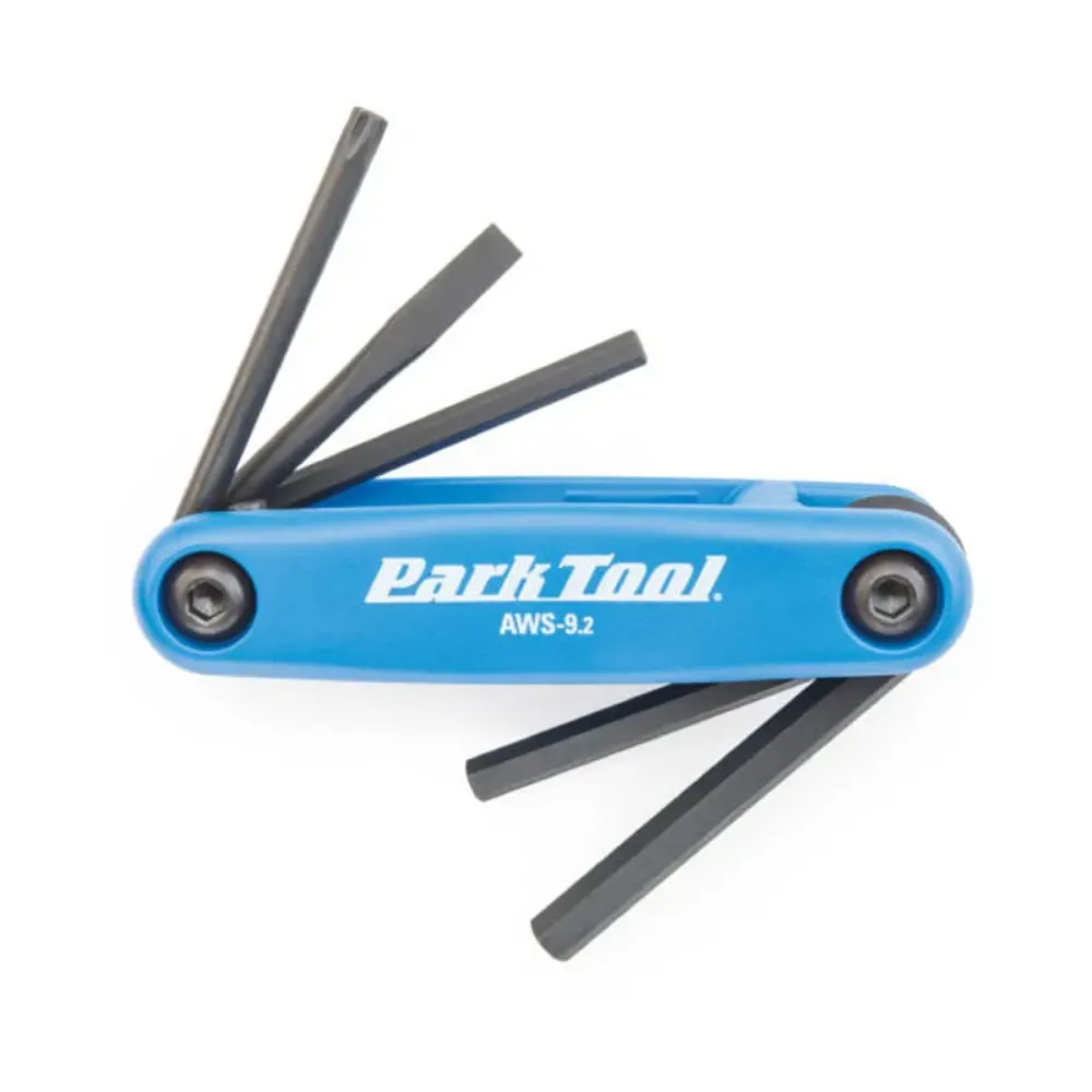 South Downs Bikes Park Tool AWS-9.2 Fold-Up Hex Wrench Set in Blue | FREE delivery over £30 + Cycle Scheme