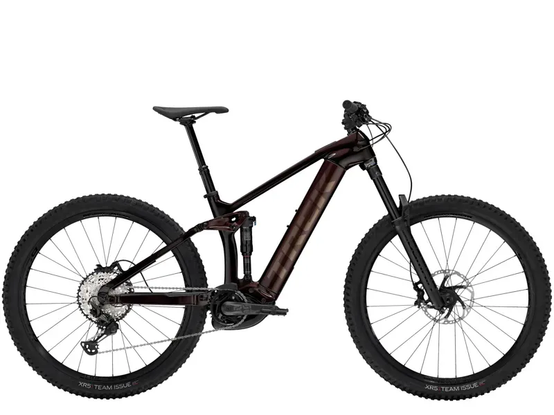 Trek Rail 9.7 SLX/XT Electric Mountain Bike in Carbon Red Smoke