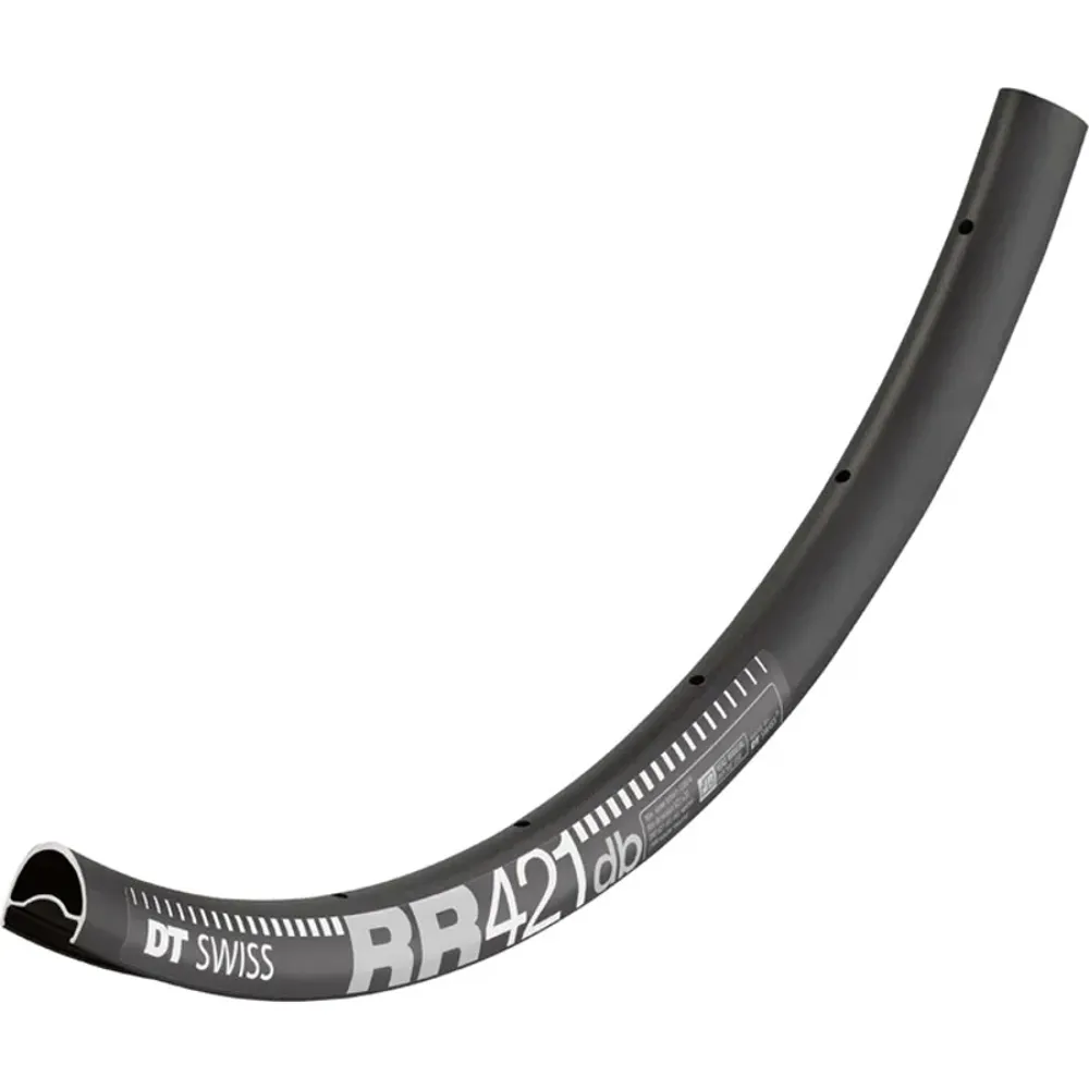 South Downs Bikes DT Swiss RR 421 Asymmetric DB SBWT Disc Rim in Black | FREE delivery over £30 + Cycle Scheme