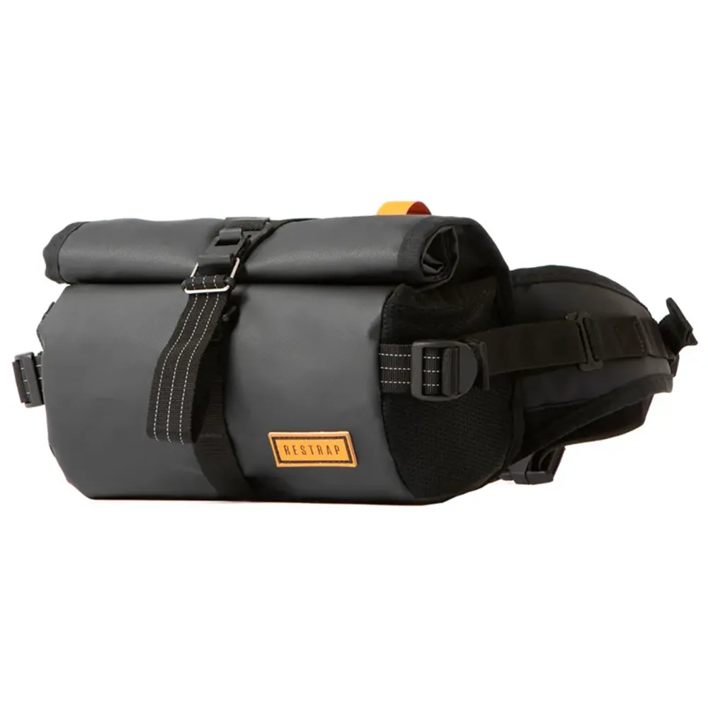 South Downs Bikes Restrap Rolltop Utility 6-litre Hip Pack in Black | FREE delivery over £30 + Cycle Scheme