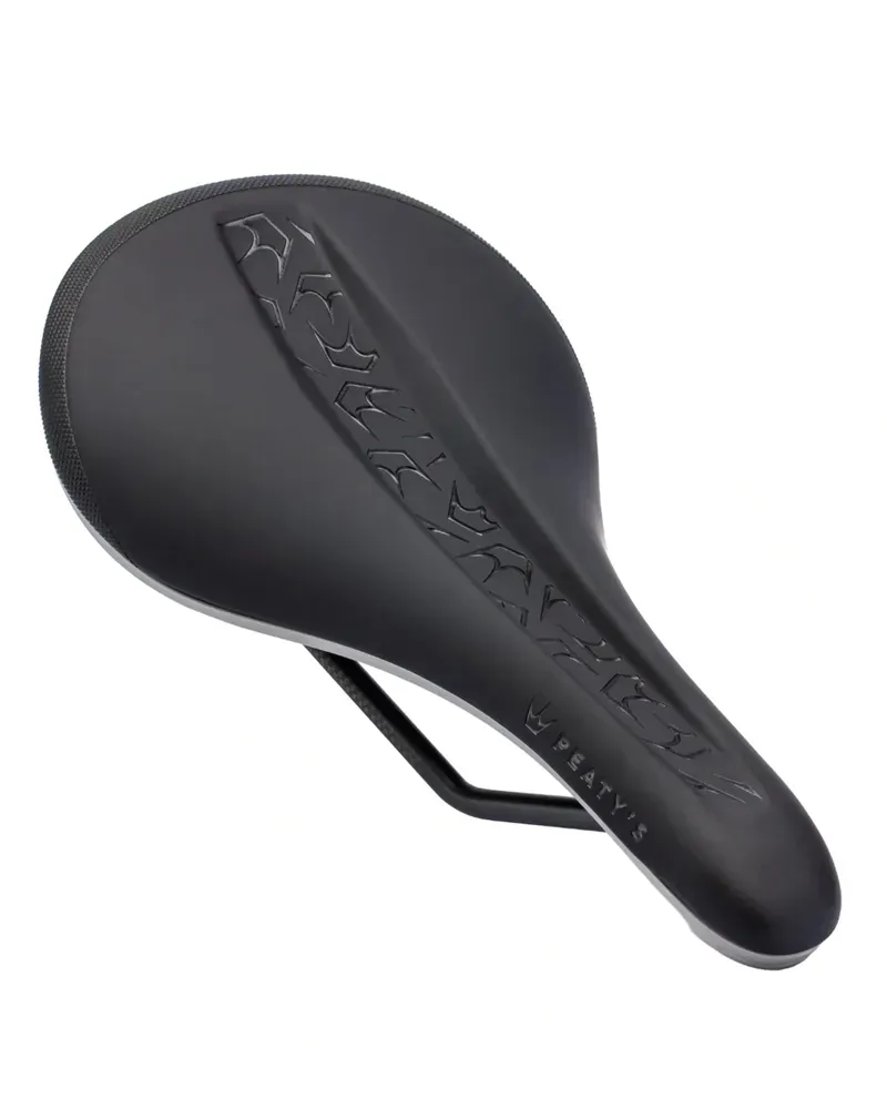 Peaty's Monarch 4130 Rail/Nylon Base Saddle in Grey