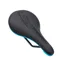 Peaty's Monarch 4130 Rail/Nylon Base Saddle in Turquoise Blue