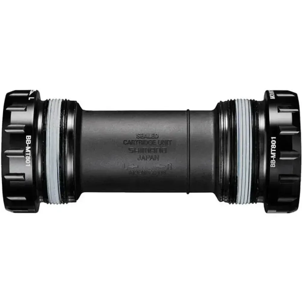 South Downs Bikes Shimano Deore XT BBMT801 Hollowtech II 68/73mm Threaded BB in Black | FREE delivery over £30 + Cycle Scheme