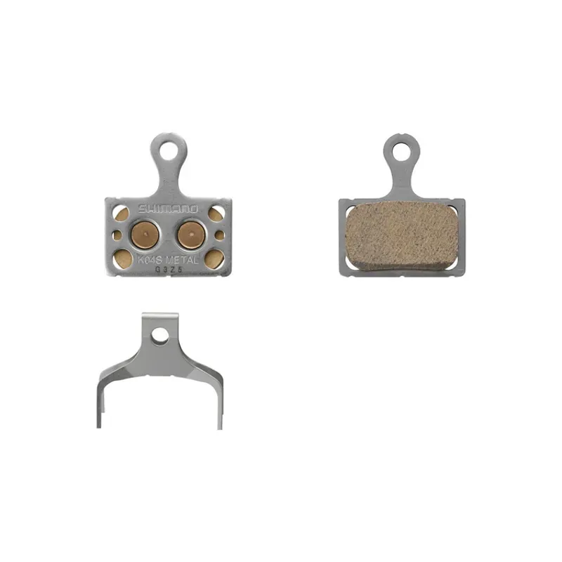 Shimano Spares K04S Metal Disc Brake Pad Steel Back in Black