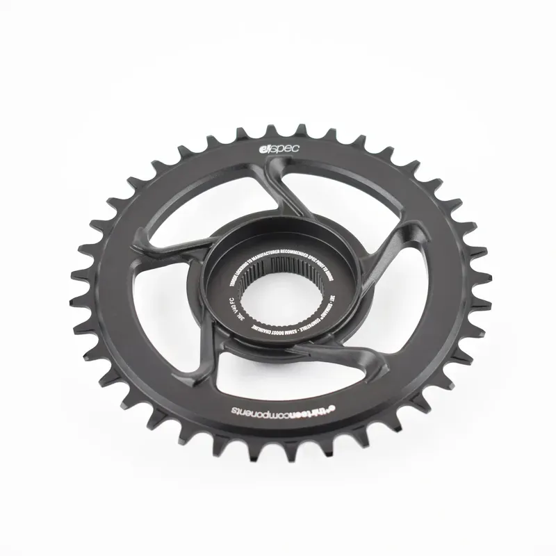 E-Thirteen Aluminium 36-tooth Shimano E8000 DM Chainring in Black