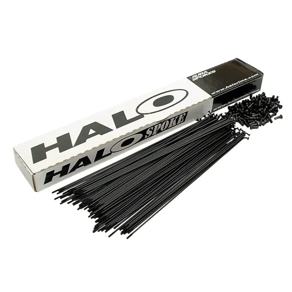 South Downs Bikes Halo Spokes Workshop Pack in Black - 283mm | FREE delivery over £30 + Cycle Scheme