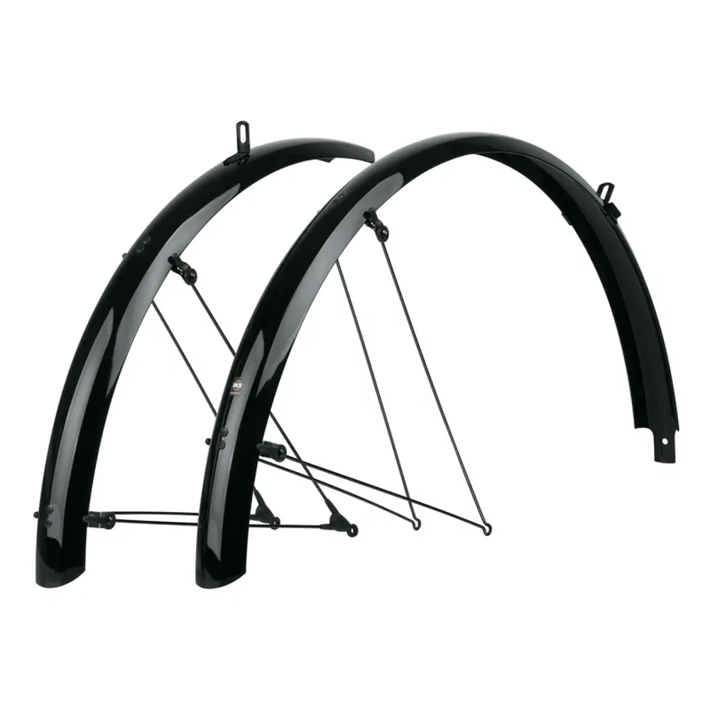 South Downs Bikes SKS Bluemels 28-inch Front and Rear Mudguard Set in Black | FREE delivery over £30 + Cycle Scheme