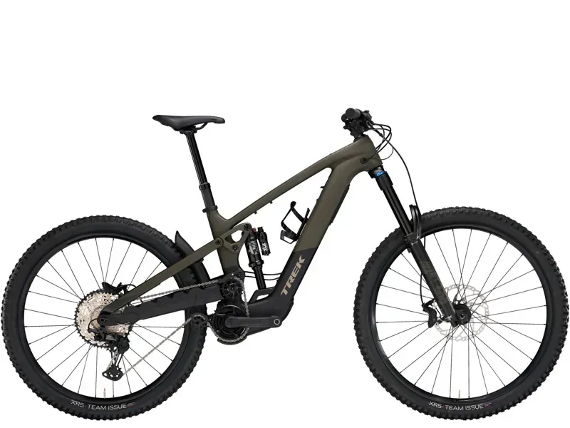 Trek Slash+ 9.7 E-Mountain Bike In Olive Drab
