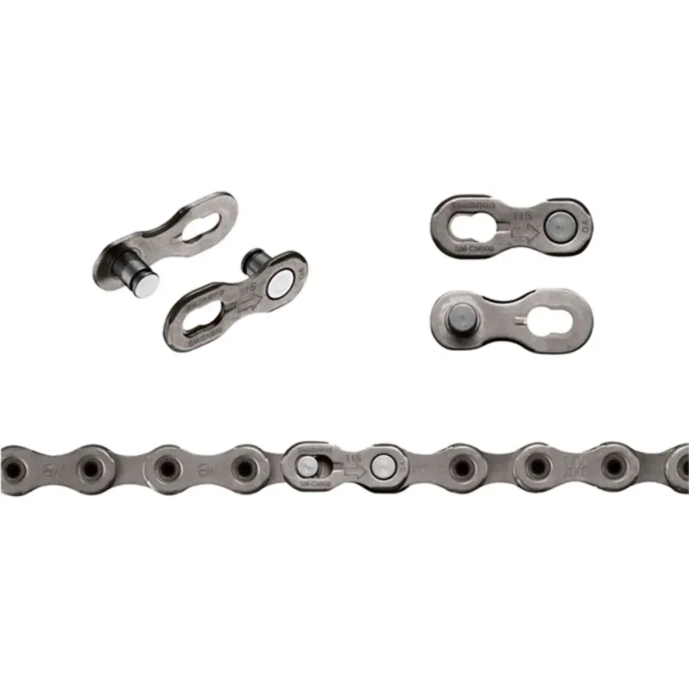 South Downs Bikes Shimano Spares SM-CN900-11 11-speed Quick-Link 50-pair Pack in Silver | FREE delivery over £30 + Cycle Scheme
