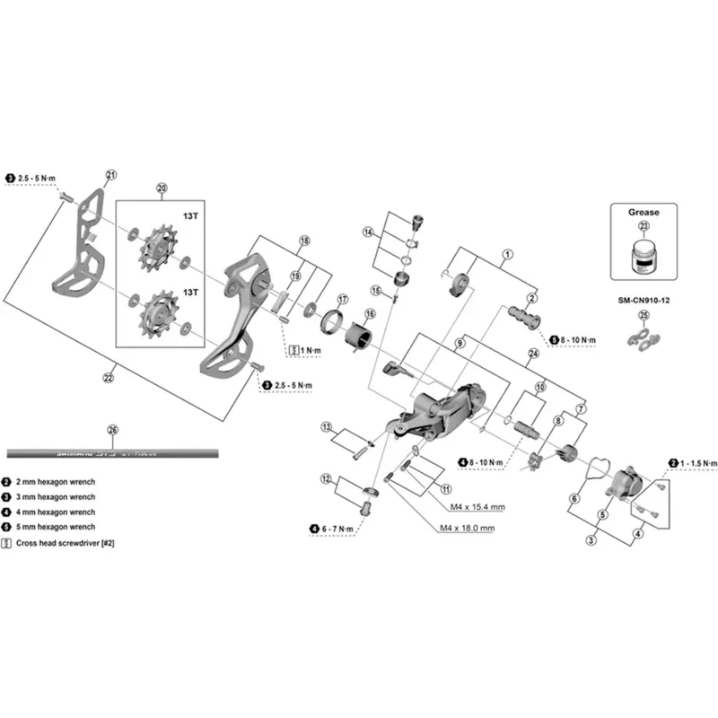 SPRE Shimano Quick Link 12spd Pk2 Silver-1
