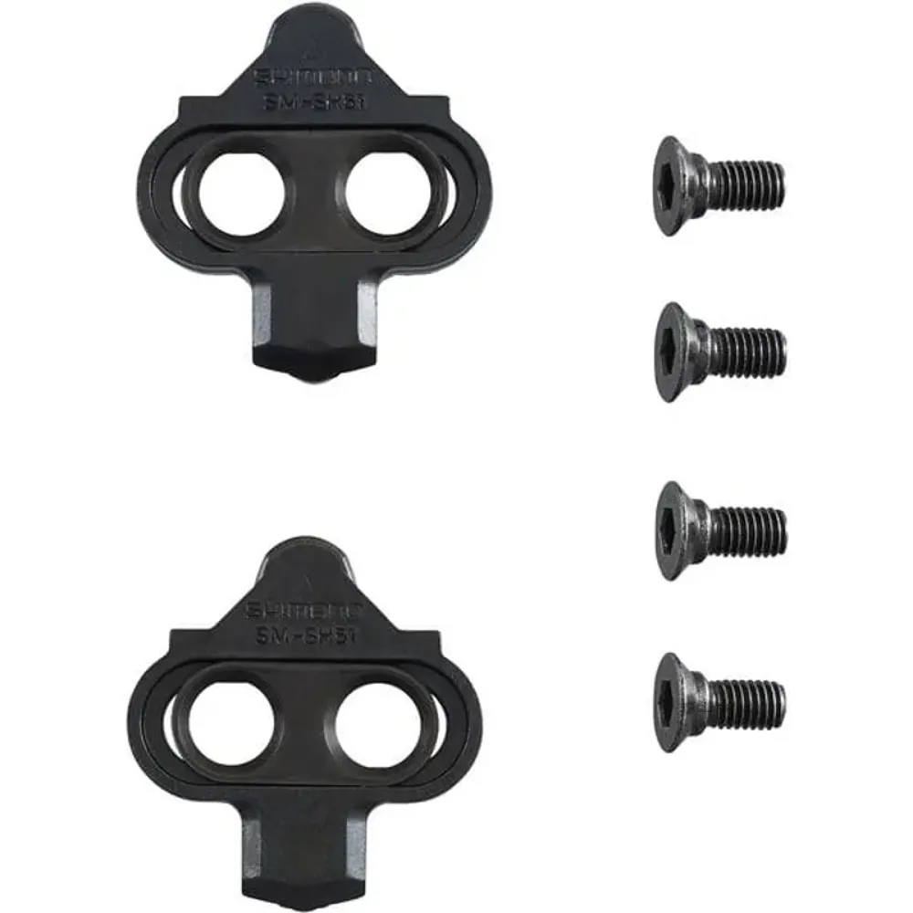 South Downs Bikes Shimano Spares SPRE SH51 Cleat Single Release Pair in Black | FREE delivery over £30 + Cycle Scheme