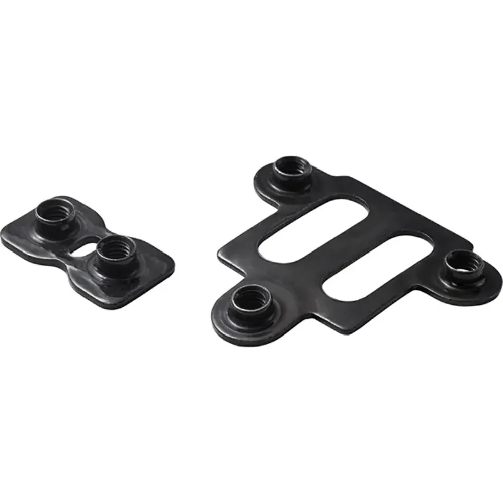 South Downs Bikes Shimano Spares Cleat Nut 5 Hole SPD Type in Silver/Black | FREE delivery over £30 + Cycle Scheme