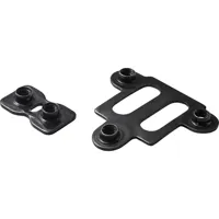 South Downs Bikes Shimano Spares Cleat Nut 5 Hole SPD Type in Silver/Black | FREE delivery over £30 + Cycle Scheme