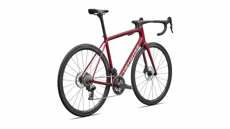 Specialized Aethos 2 Pro SRAM Force AXS Road Bike in Gloss Red Sky-2
