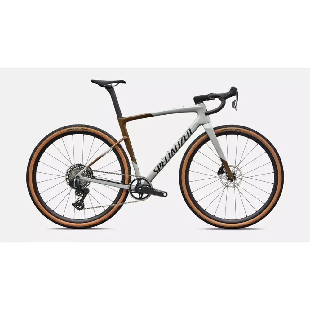 South Downs Bikes Specialized Crux 5 Expert SRAM Force XPLR in Burnt Gold/Dolomite/Ob | FREE delivery over £30 + Cycle Scheme