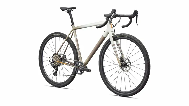 Specialized Crux Comp Gravel Bike in Dune White/Sandstone-1
