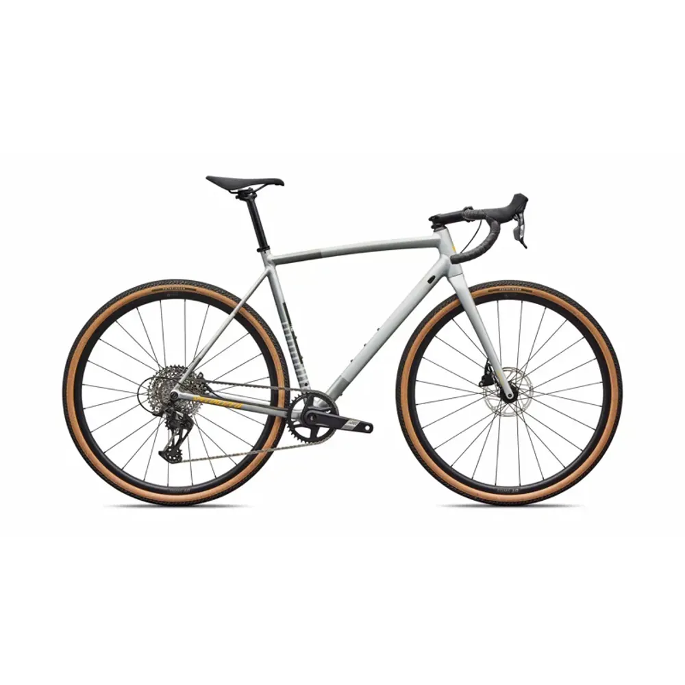 South Downs Bikes Specialized Crux DSW Comp Gravel Bike in Shadow Silver/Calinia Sunshine | FREE delivery over £30 + Cycle Scheme