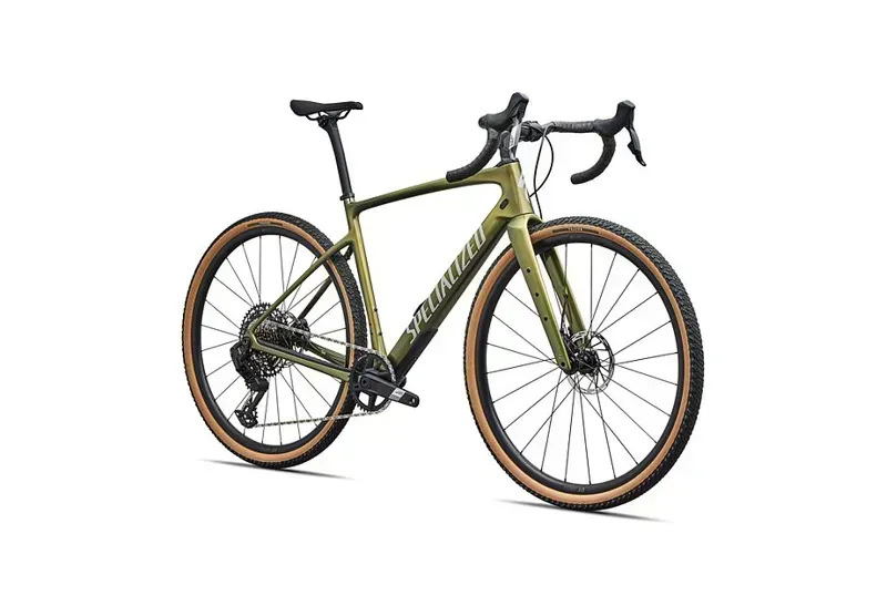 Specialized Diverge 4 Comp Carbon SRAM Apex AXS/S1000 Gravel Bike in Laurel Green-1