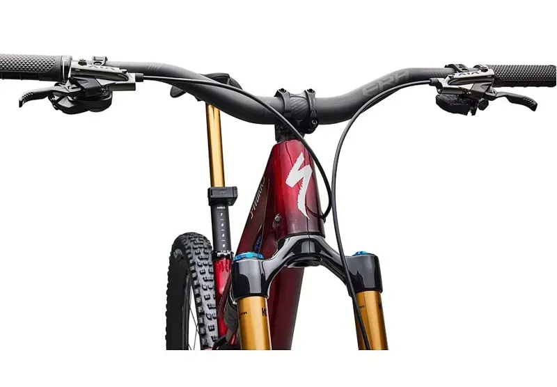 Specialized S-Works Stumpjumper 15 EVO Di2 MTB In Gloss Solidity Metallic-4