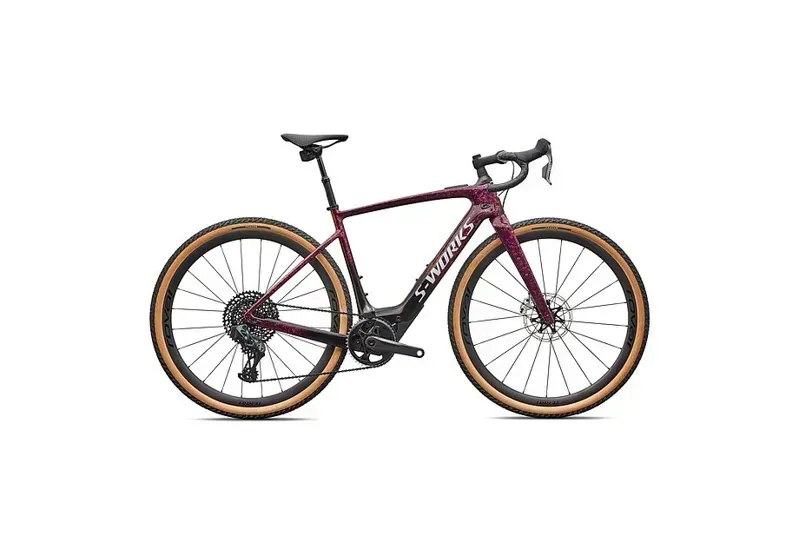 Specialized S-Works Turbo Creo 2 eRoad Bike in Bordeaux Metallic