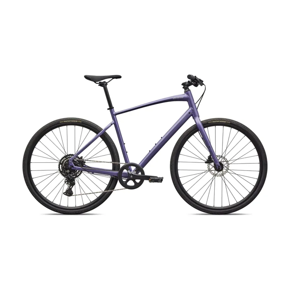 South Downs Bikes Specialized Sirrus X 2.0 Hybrid Satin Mauve Metallic 2026 | FREE delivery over £30 + Cycle Scheme