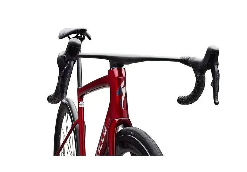 Specialized Tarmac SL8 Pro Shimano Ultegra Di2 Road Bike in Gloss Red Sky-3