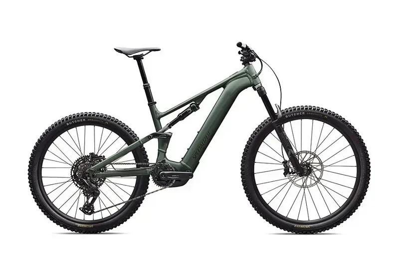 Specialized Turbo Levo 4 Alloy E-MTB in Satin Cypress Metallic/Dark Moss Green