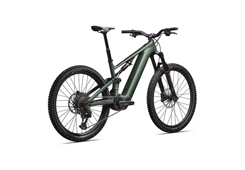 Specialized Turbo Levo 4 Alloy E-MTB in Satin Cypress Metallic/Dark Moss Green-2