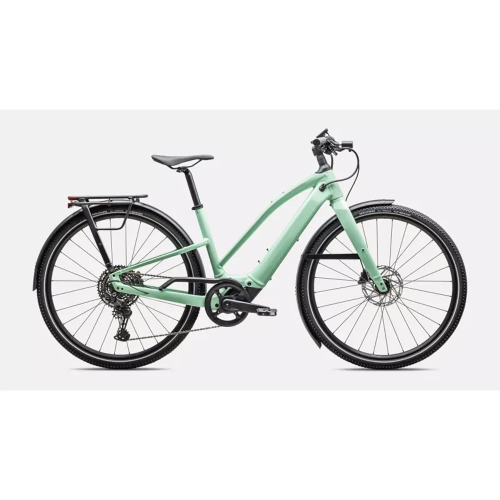 South Downs Bikes Specialized Turbo Vado SL 2 4.0 Step-Through eHybrid Bike in Oasis/Dune White Frost | FREE delivery over £30 + Cycle Scheme