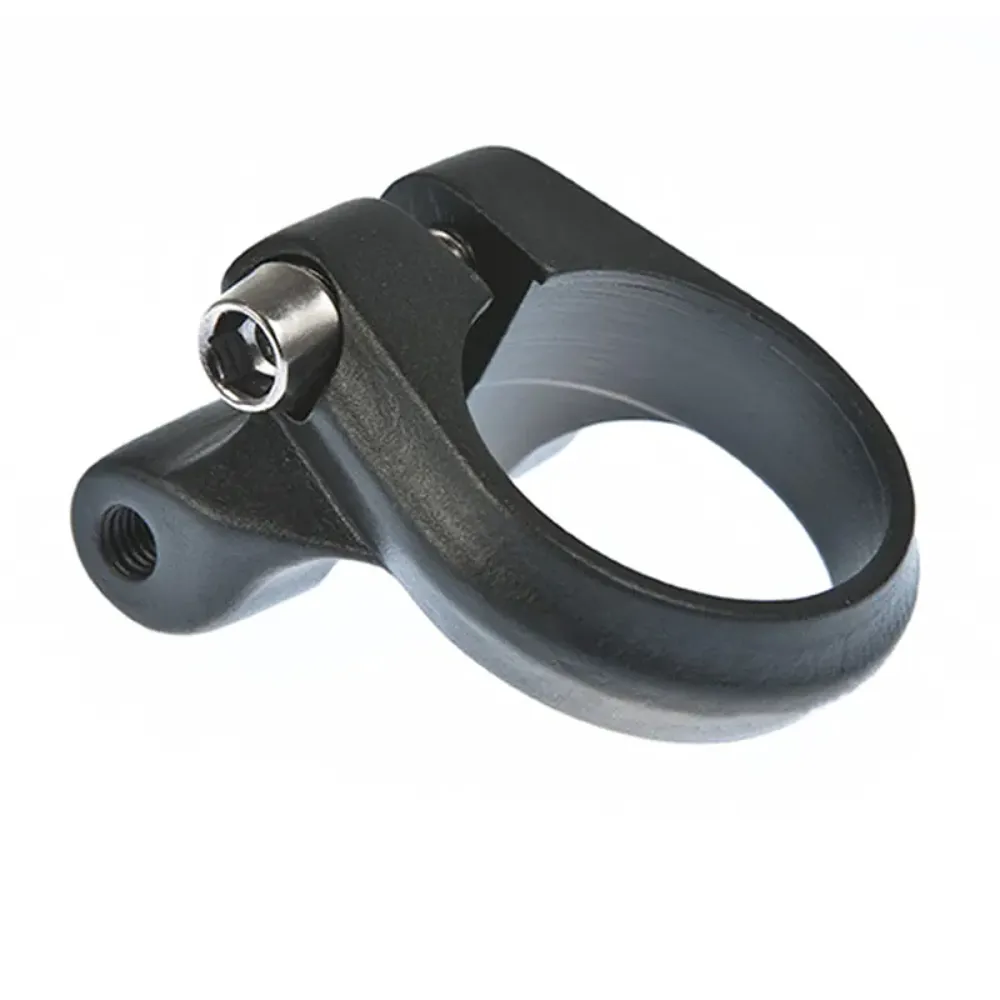 South Downs Bikes M Part 28.6mm Seat Clamp w/Rack Mount in Black | FREE delivery over £30 + Cycle Scheme