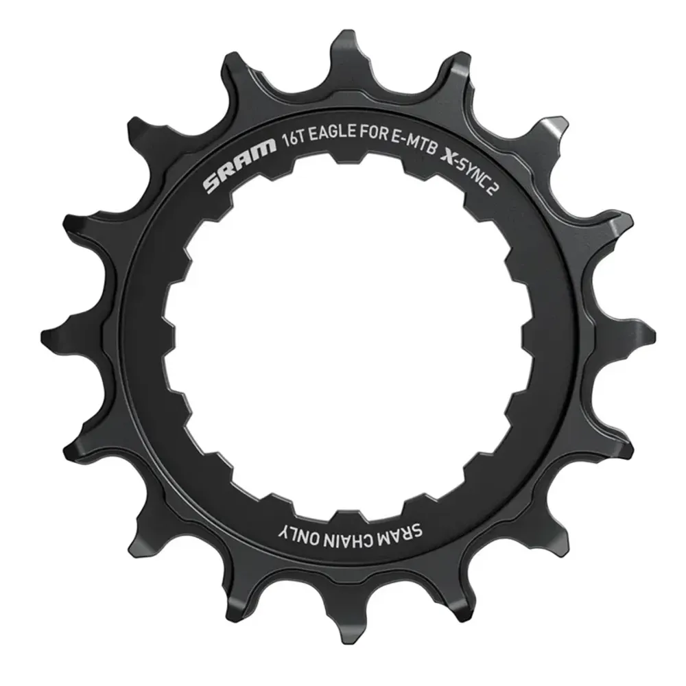 South Downs Bikes SRAM Sram Chain Ring X-Sync Bosch Direct Mount Chainring in Black | FREE delivery over £30 + Cycle Scheme