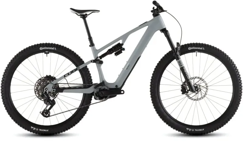 Cube AMS Hybrid one44 c:62 Race 400x eMountain Bike in Reed Beige/Black