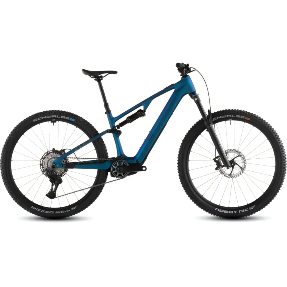 South Downs Bikes Cube AMS Hybrid one44 c:68x SLX 400x eMountain Bike in Nebula/Black | FREE delivery over £30 + Cycle Scheme