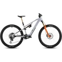 South Downs Bikes Cube AMS Hybrid one44 c:68X Super TM 400X eMountain Bike in Fog Grey | FREE delivery over £30 + Cycle Scheme