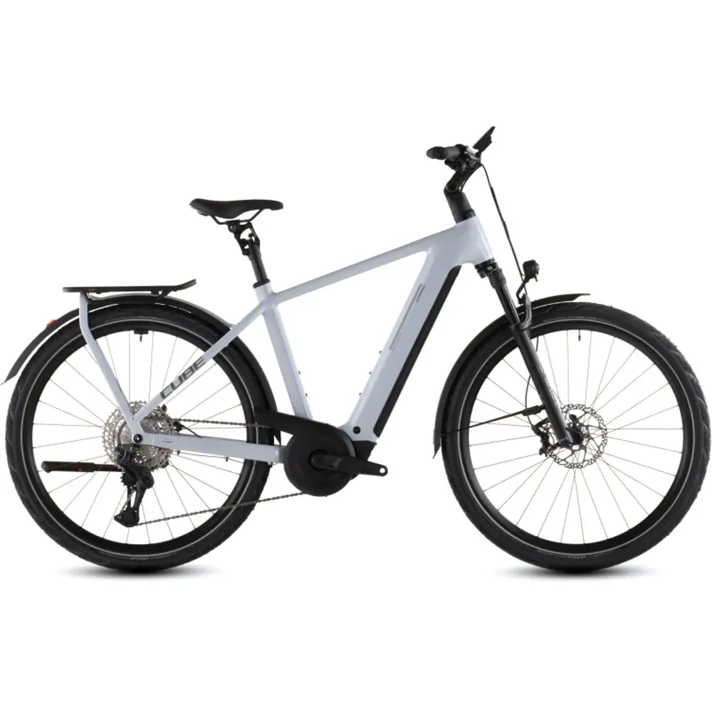 South Downs Bikes Cube Kathmandu Hybrid SLX 800 eHybrid Bike in Fog Grey/Grey | FREE delivery over £30 + Cycle Scheme