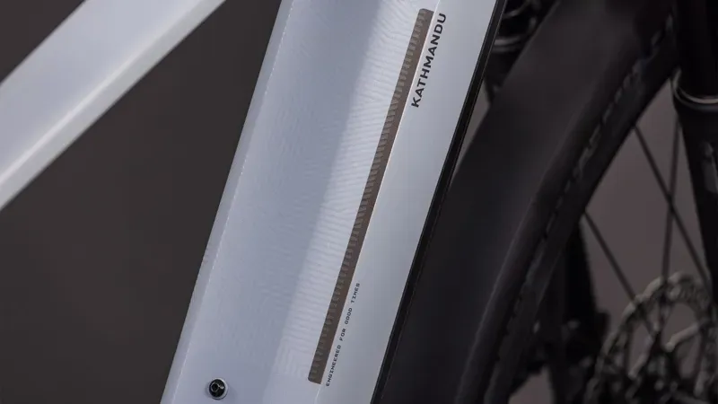 Cube Kathmandu Hybrid SLX 800 eHybrid Bike in Fog Grey/Grey-5