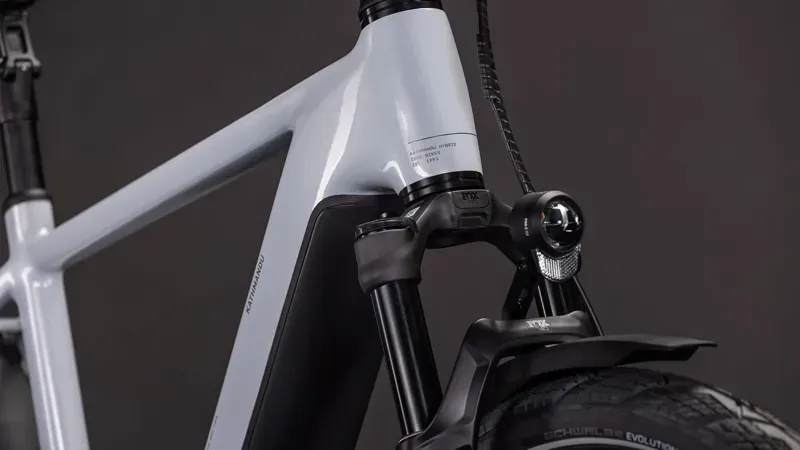 Cube Kathmandu Hybrid SLX 800 eHybrid Bike in Fog Grey/Grey-7